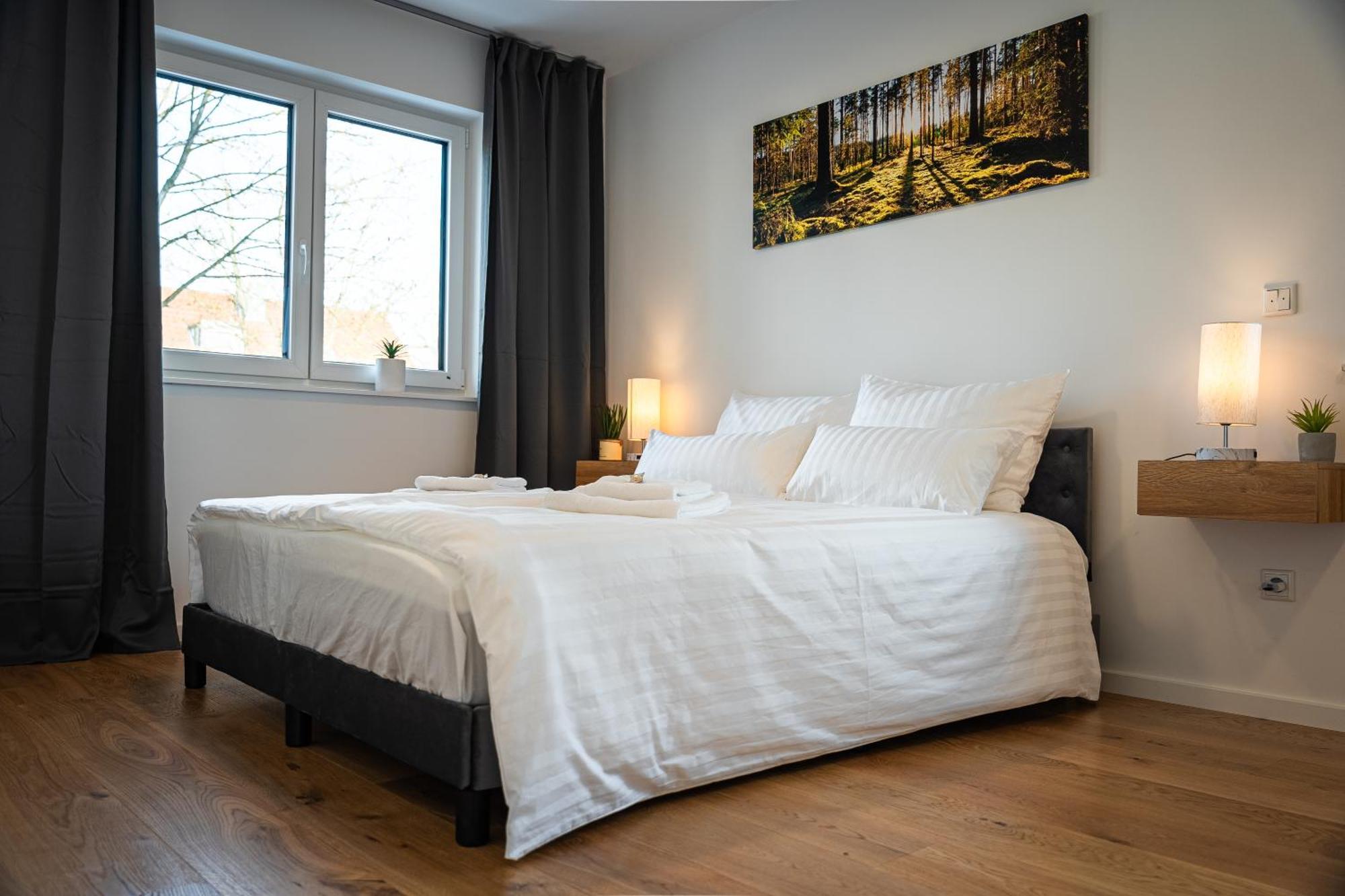 Aparthome Eching Deluxe Near Munich Airport Экстерьер фото
